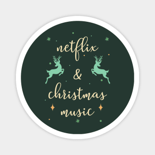 Netflix Love: Netflix And Christmas Music Magnet